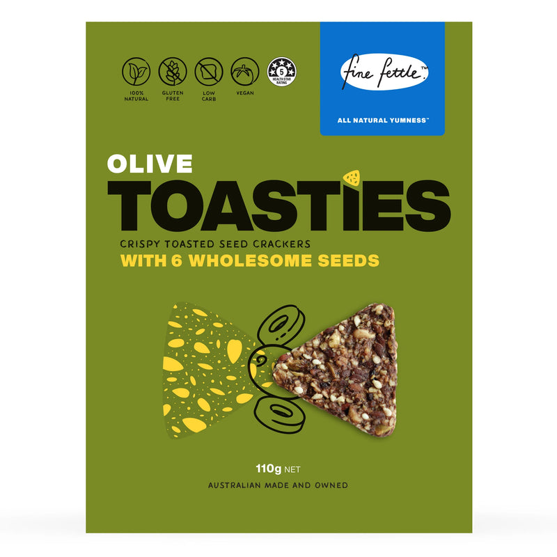 Fine Fettle - Olive Toasties 110g