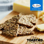 Fine Fettle Toasties - Chive Toasties 110g