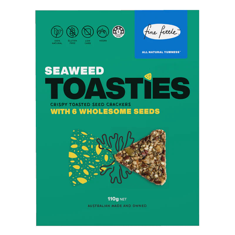 Fine Fettle Toasties - Seaweed 110g