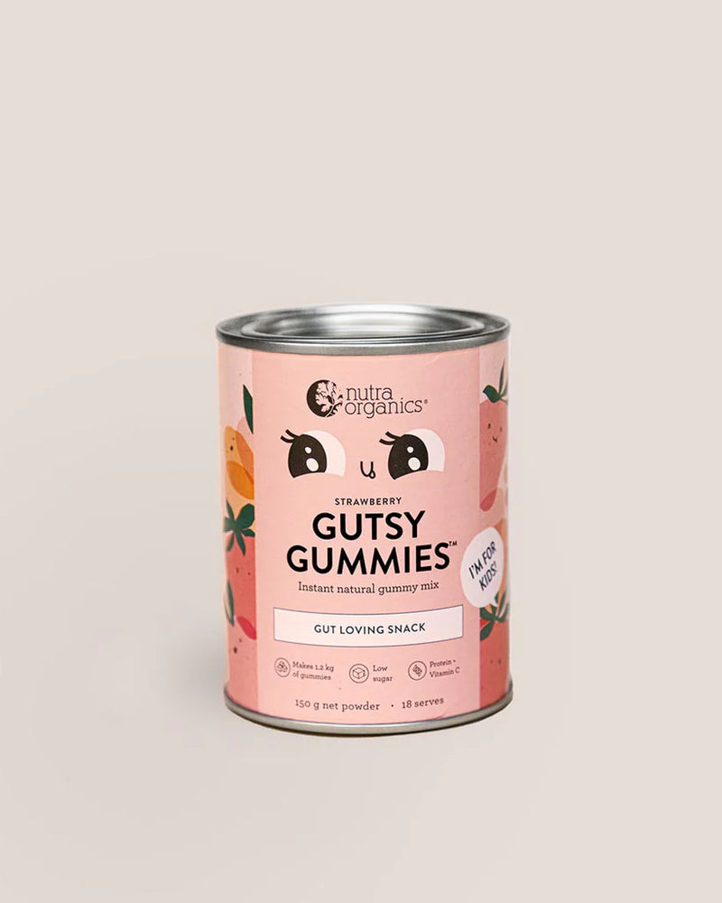 Nutra Organics - Strawberry Gutsy Gummies 150g