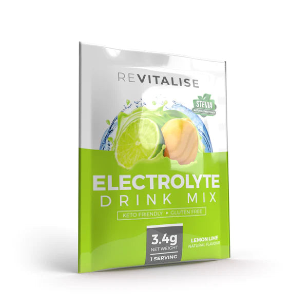 Revitalise Electrolytes - Lemon Lime single serve sachets 20 serves
