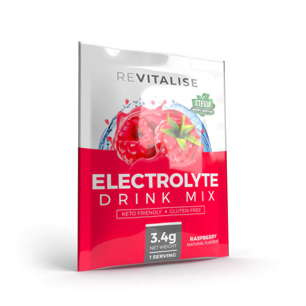 Revitalise Electrolytes - Raspberry Single Serve Sachets - 20 serves