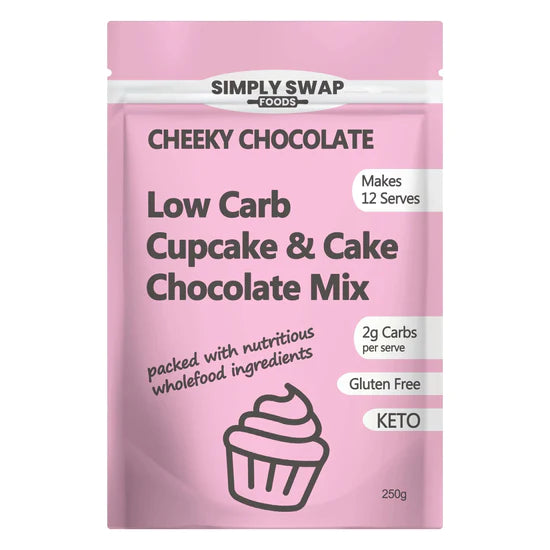 Simply Swap Foods - Keto Cupcake & Cake Mix Chocolate 250g