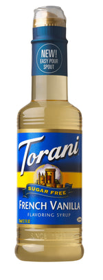 Torani - French Vanilla Sugar Free Syrups 375ml