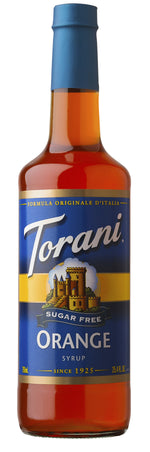 Torani - Orange Sugar Free Syrups 750ml