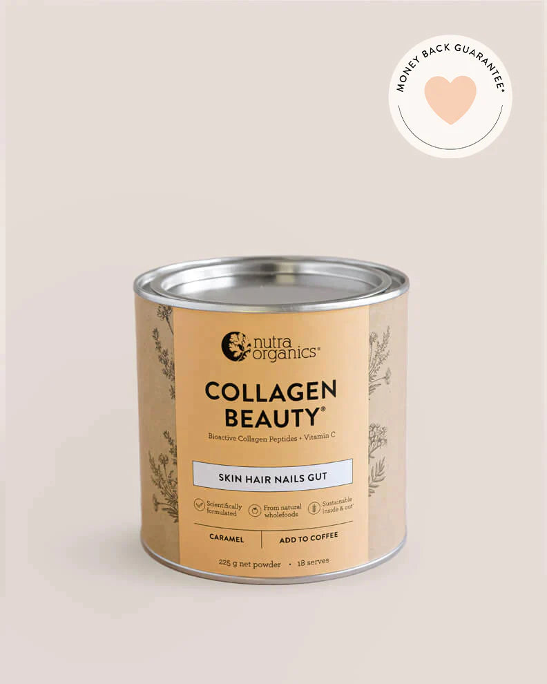 Nutra Organics - Caramel Collagen Beauty 225g