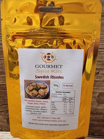 Gourmet Spice Kits - Swedish Rissoles  ***Favourites***