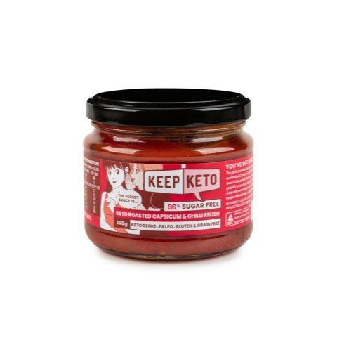 Keep Keto - Roasted Capsicum and Chilli Relish