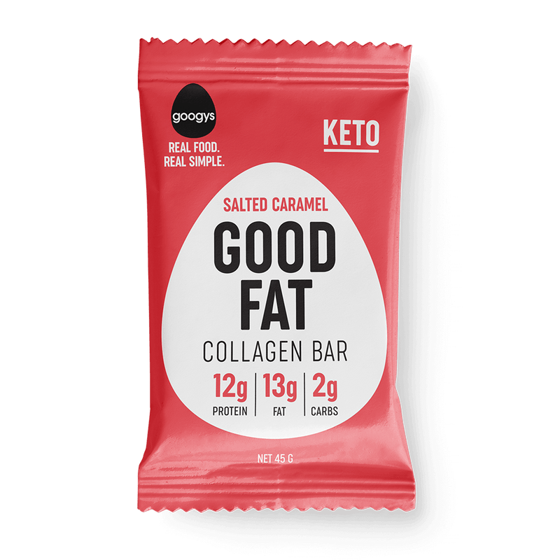 Googys - Keto Salted Caramel Collagen Bar