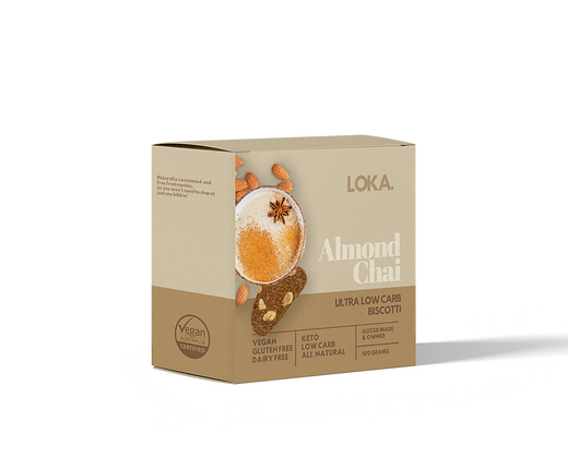 Loka - Almond Chai Biscotti 100g