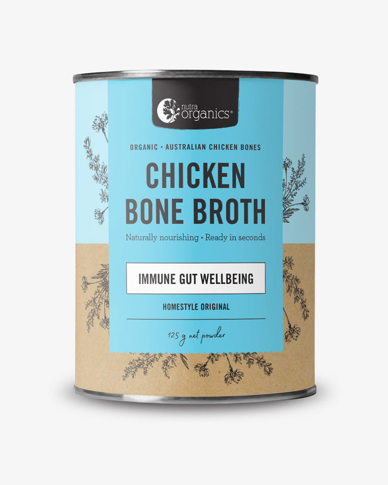 Nutra Organics - Chicken Bone Broth Homestyle Original 125g