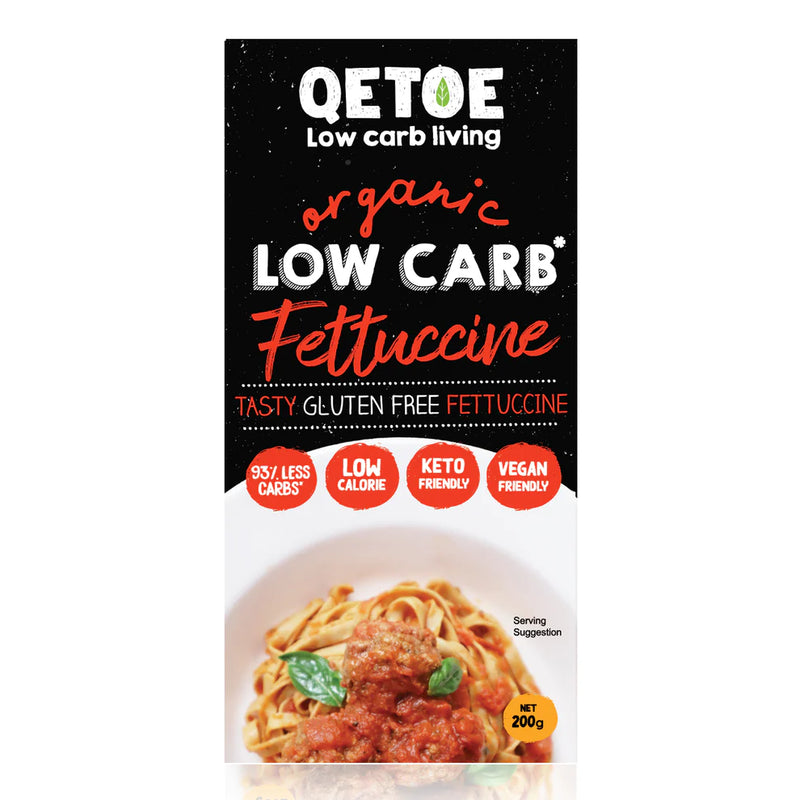 Qetoe - Organic Low carb Fettuccine 200g